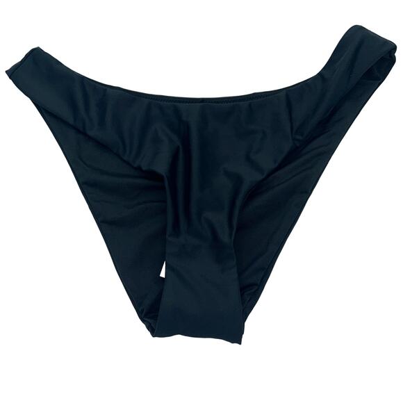 New NWT J. Crew Black Bikini Swim Bathing Suit Bottom Women's Size Medium - Picture 3 of 9